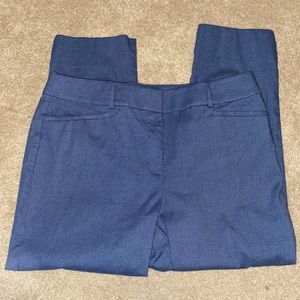 LOFT blue straight leg pants